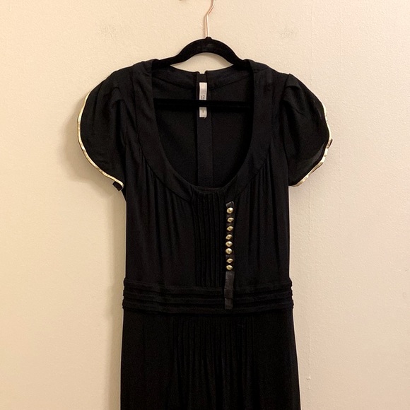 Prada Scoop Neck Dress with Gold Details - Picture 7 of 12